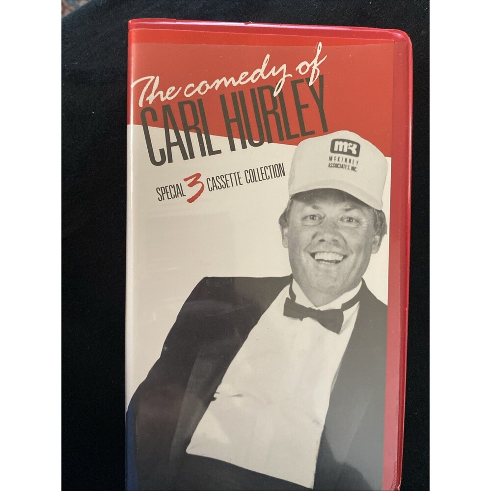 Carl Hurley: The Comedy Of Carl Hurley (McKinney Associates) Used 3-Cassette Box